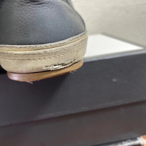 John Varvatos Star USA Side Zip Ankle Boot Black Leather Lace up Men's 10 M - Picture 10 of 14